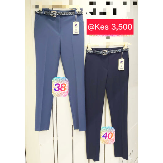 Discount price, Blue Trousers