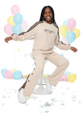 Crop Top, Baggy Pants set
