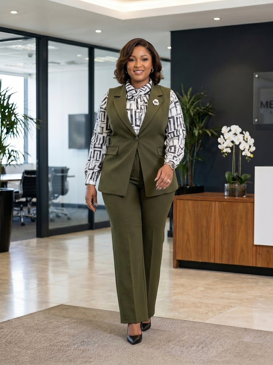 Trouser suits ~ 3 piece set