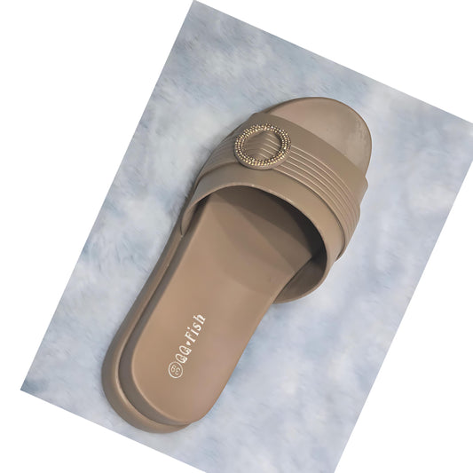 Khaki Sandals - Back care 001