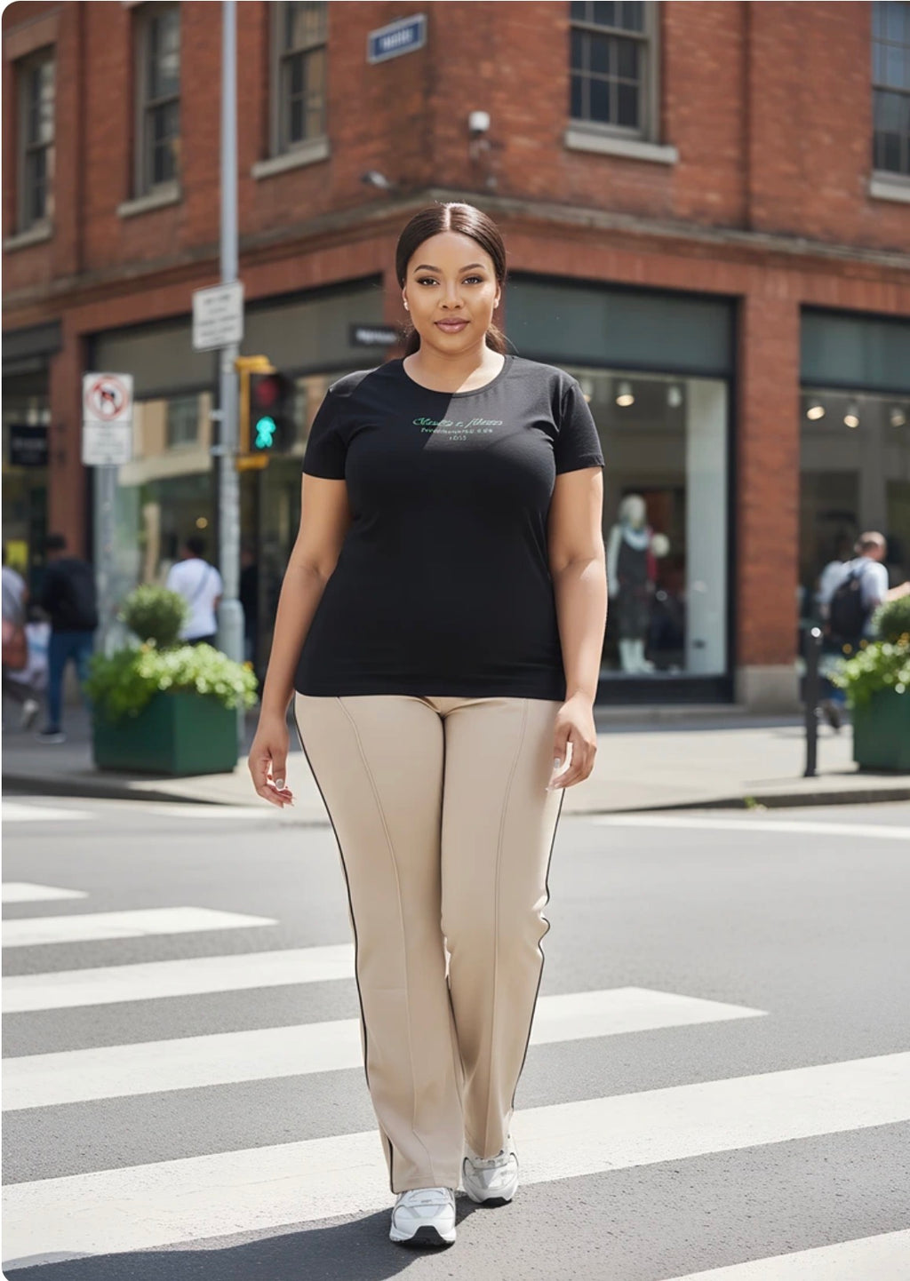 Beige 3-Piece Tracksuit Set