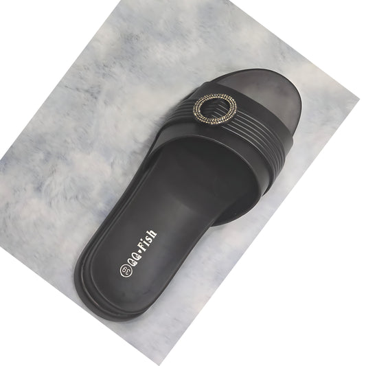 Black Sandals - Back care 001