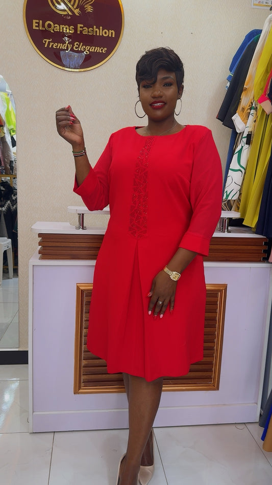 Aline Dress~ knee length