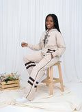 Crop Top, Baggy Pants set