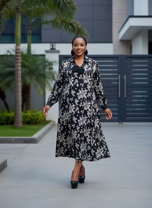 Aline print elegance