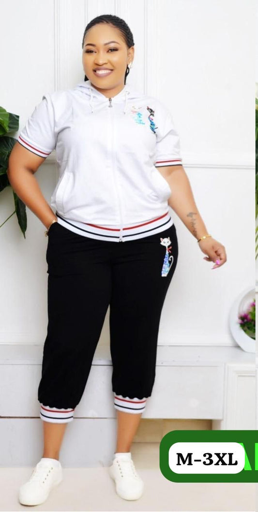 Long Short set - Black and White Track set