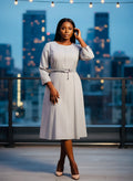 Grey Aline dress
