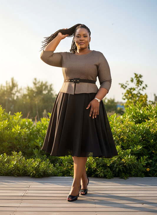 Aline Plus size dress