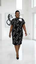 White or Black Body-con dress