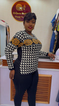 Checked Sweater