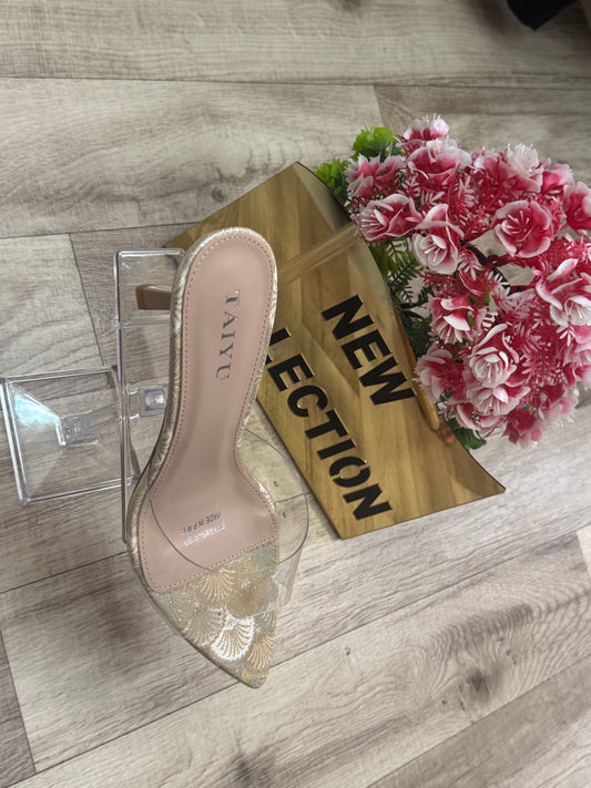 Clear  Stiletto Heels