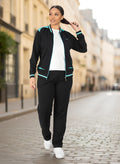 Black Tracksuit Set -3 piece