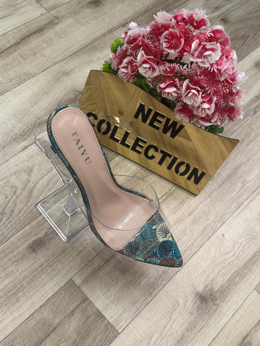 Clear  Stiletto Heels