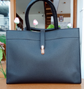 Black Leather Handbag