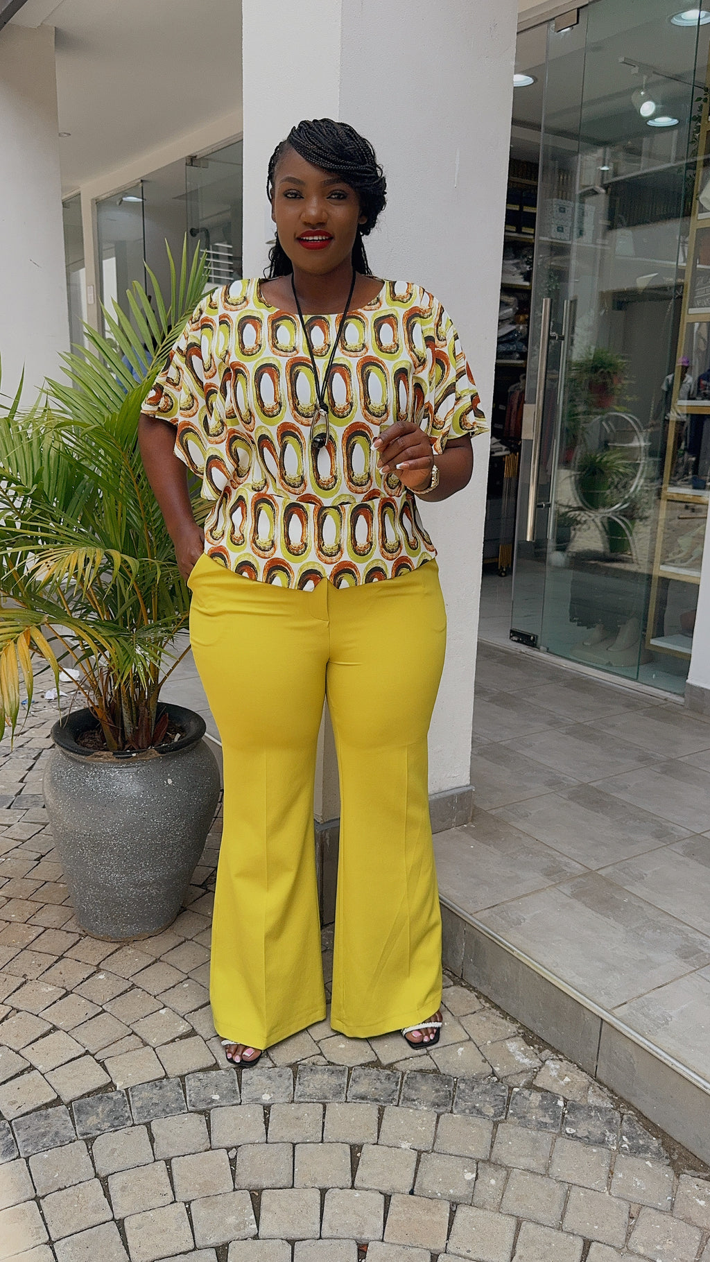 Lime Green detailed 2 piece Suit