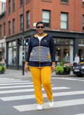 Black on Mustard Yellow Tracksuit