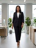 Black Trouser Suit