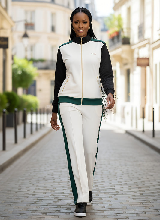 White Tracksuit Set