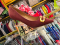 Maroon Red detailed- stilleto Heels
