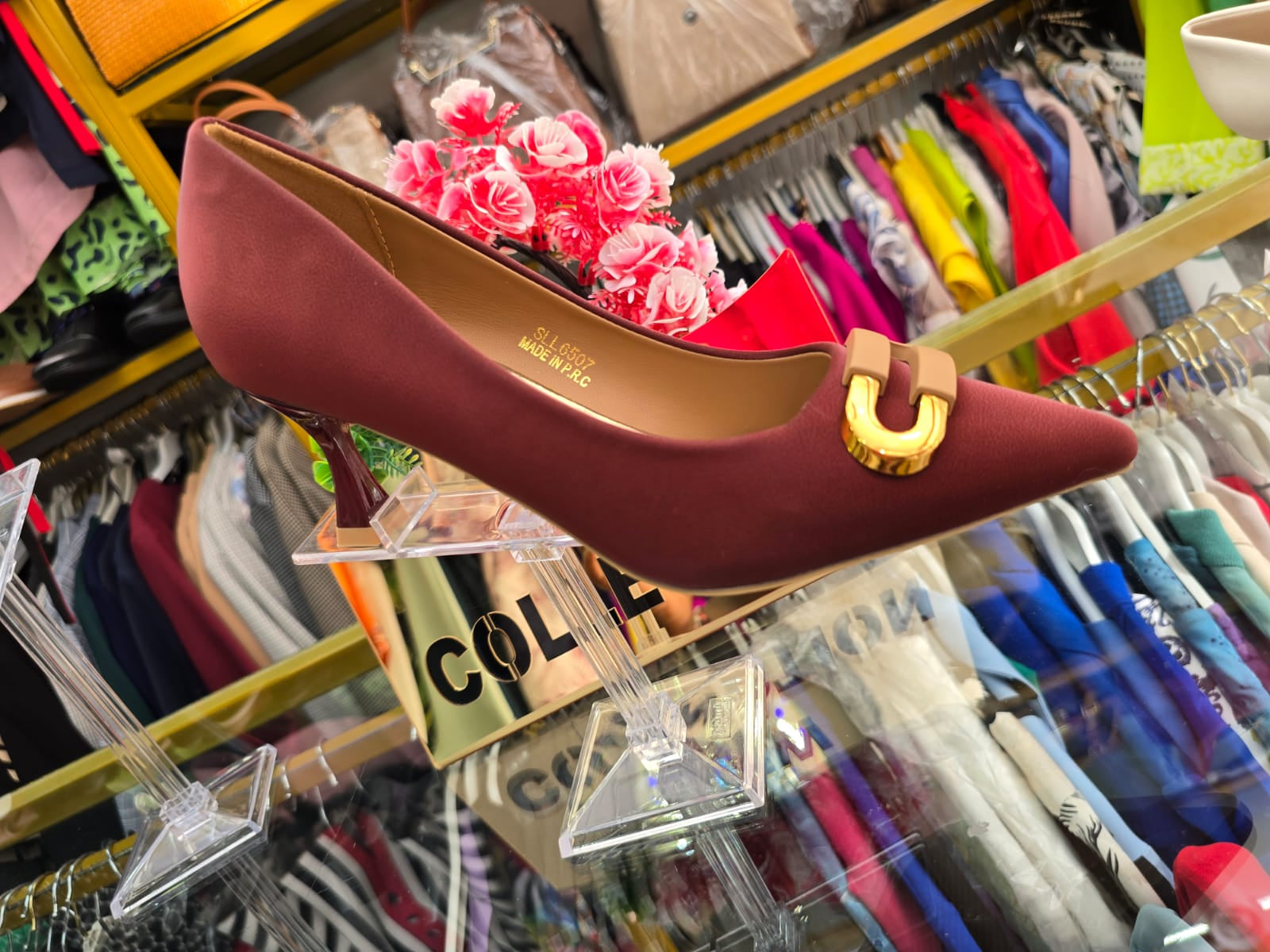 Detailed Stiletto Heels