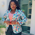 Blue detailed Blazer