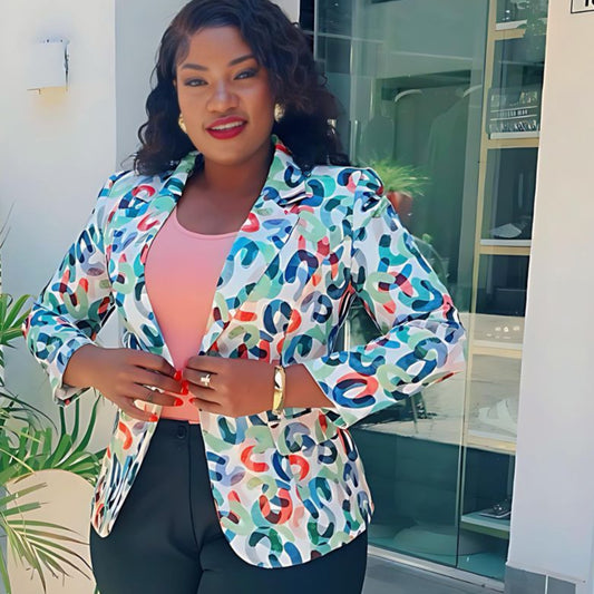 Blue detailed Blazer