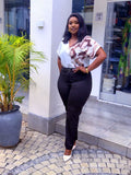 Brown hues Pant Set